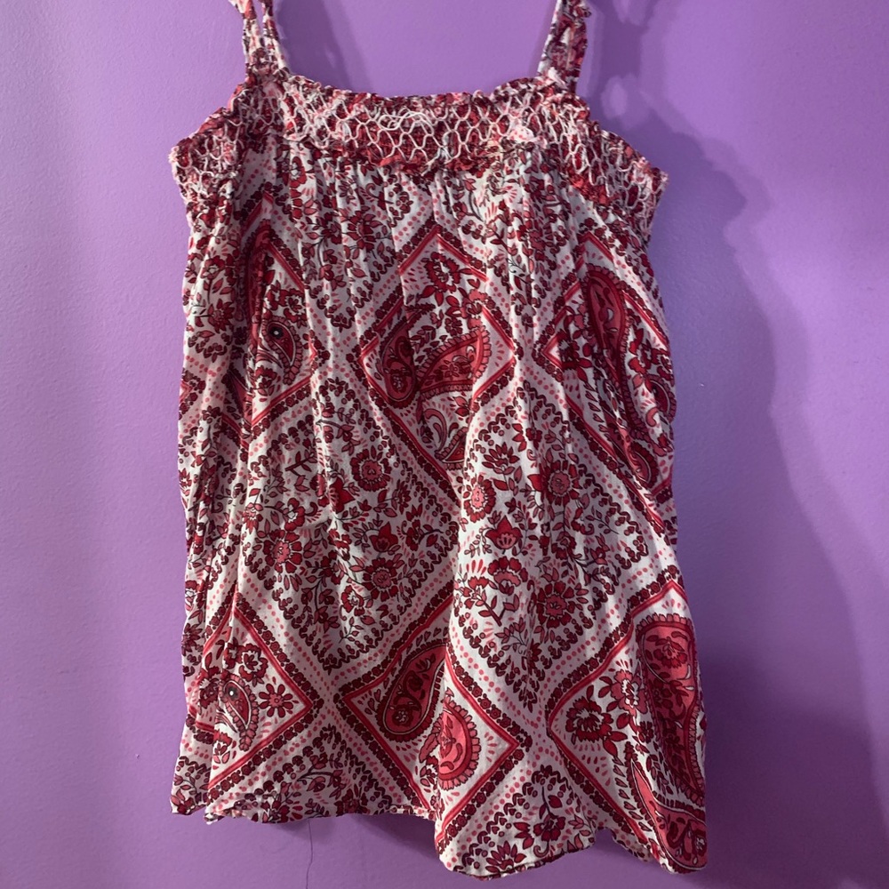 Girls Bandanna Print Tank Top